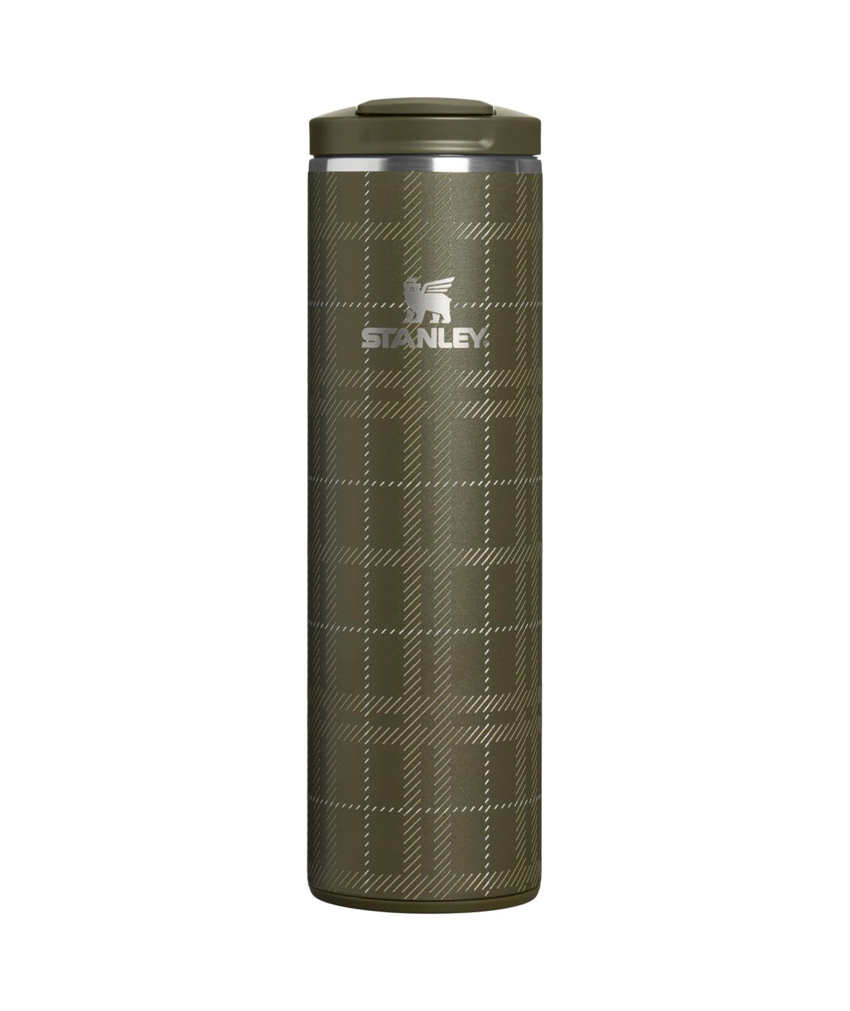 Transit Flip Top Mug (Peat Moss Plaid / 16 Ounces)