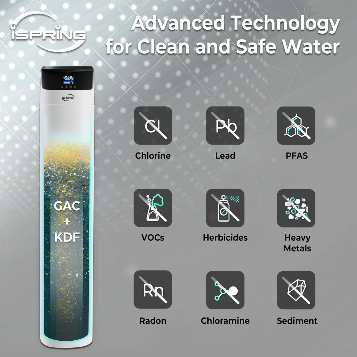 Elite Series Whole House Central Water Filtration System with Automatic Control Head