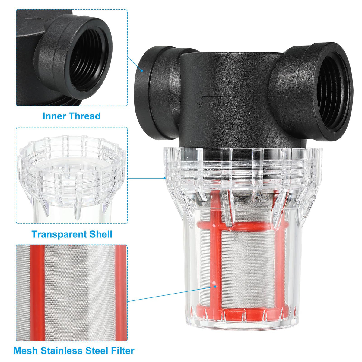 1 Inch Water Pump Strainer Filter (1 Inch)
