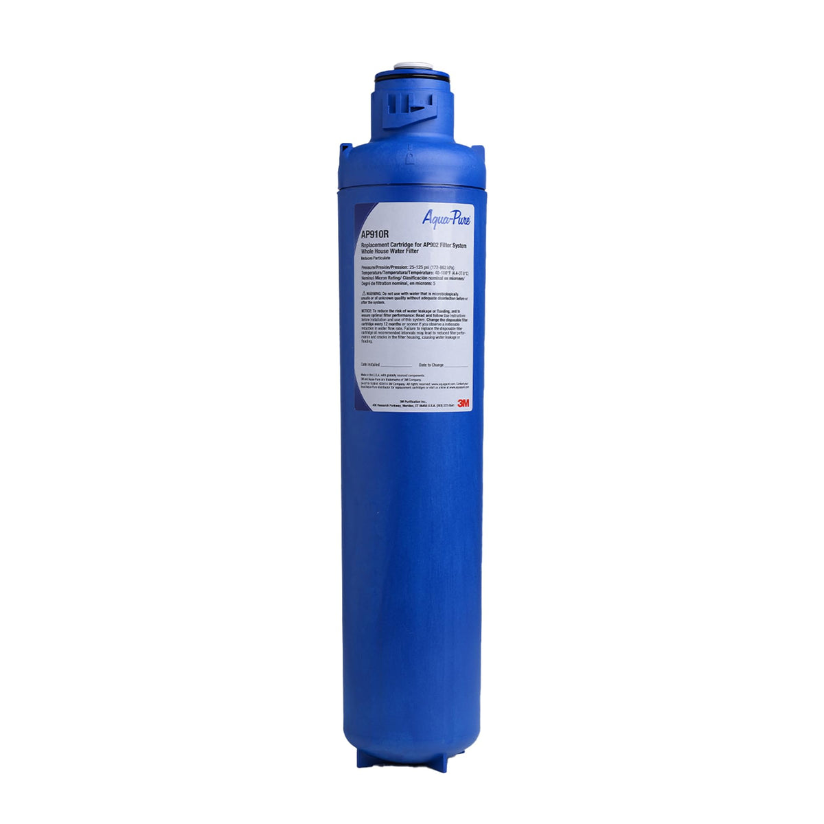 3M Aqua Pure AP900 Series Whole House Water Filter Cartridge AP910R (AP910R Replacement Cartridge for AP902 System)