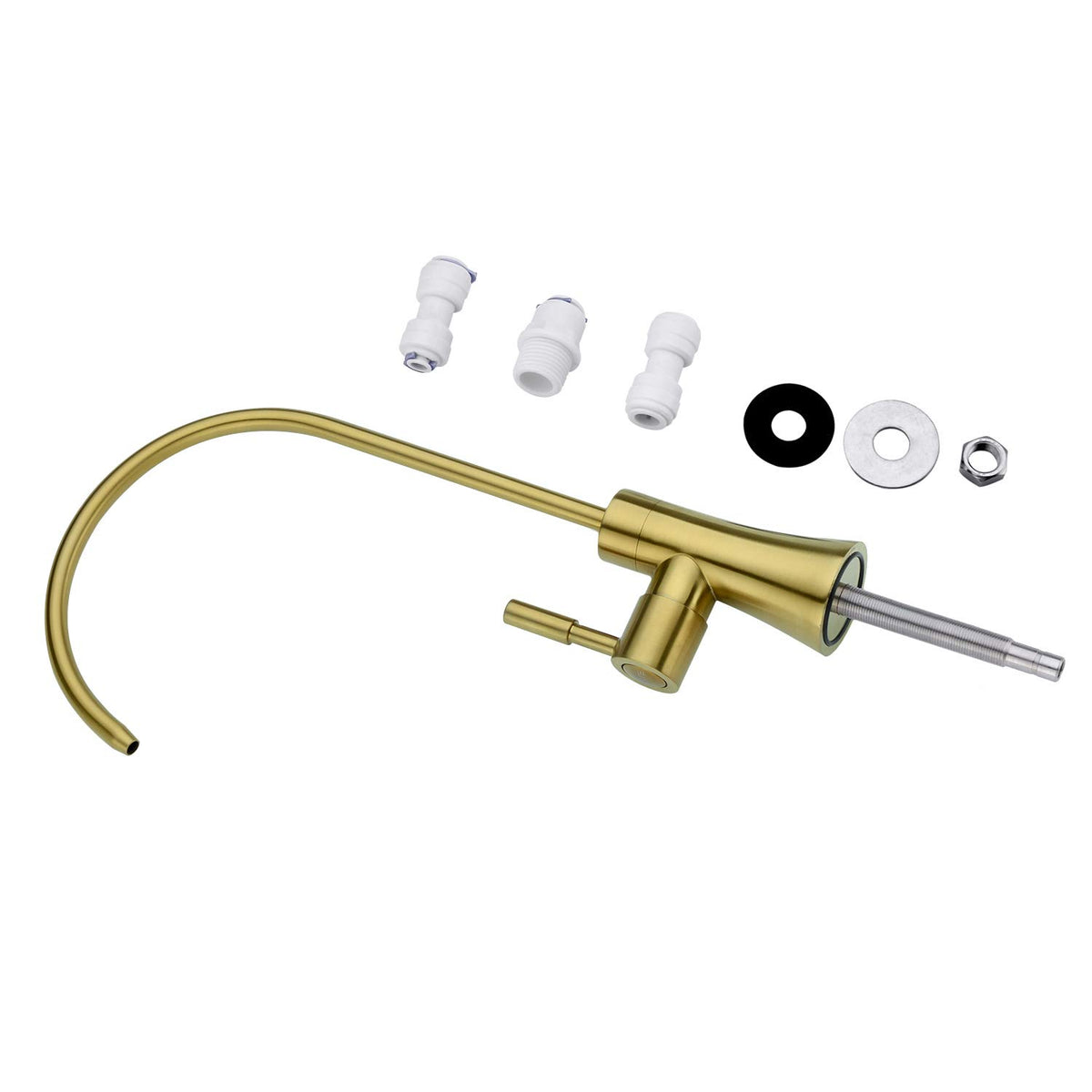 Brushed Gold Water Filter Faucet (Brushed Gold)