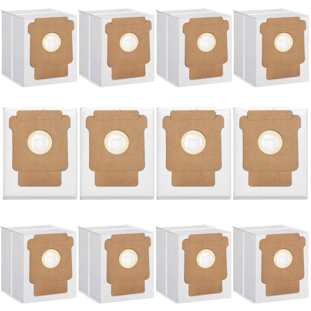 12 Pack Q0520 Vacuum Bags for iRobot Roomba Vacuum 2 Q0520 Essential Robot Vacuum Cleaner (12 Pack Bags)