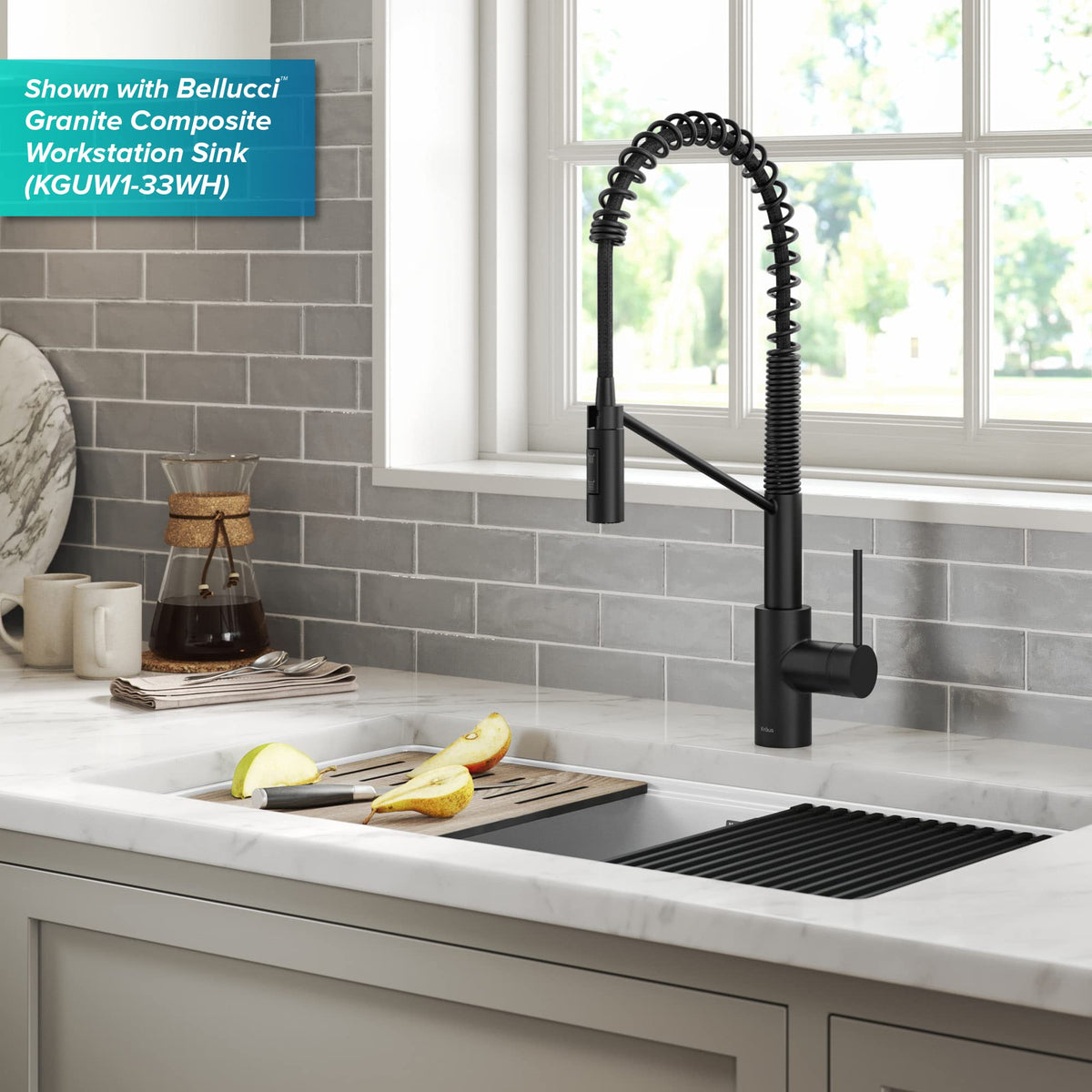 Oletto Touchless Sensor Commercial Pull (Matte Black / Touchless Commercial Style)