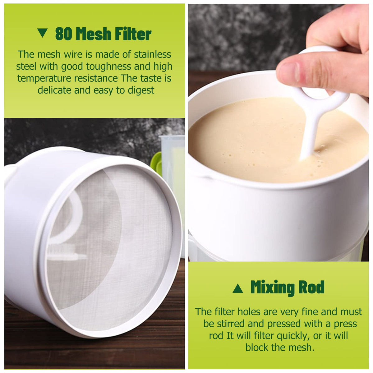 1.5 Quart Food Strainer Yogurt Strainer Maker