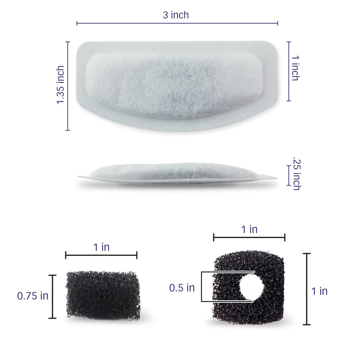 Filters for ORSDA 2L Fountain