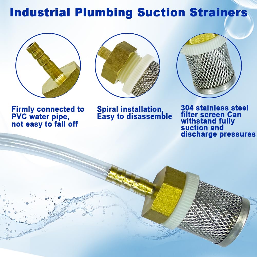 6mm Inline Strainers Filter Copper Tube Joint 6mm Diameter Hose Connection (Diameter 6MM)