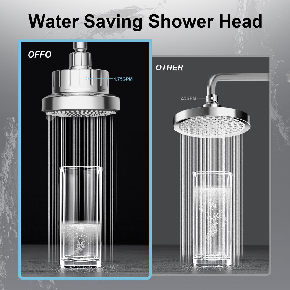 Filtered Shower Head (Chrome)