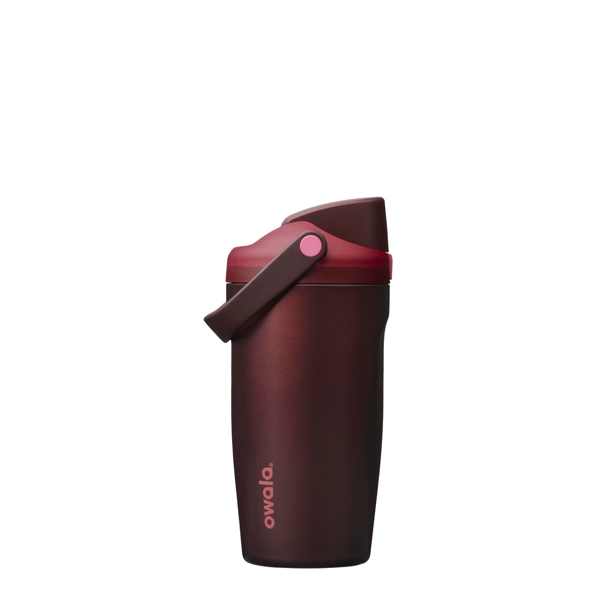 FreeSip Sway Stainless Steel Water Bottle 18 oz Black Cherry (Black Cherry / 18 Ounces)