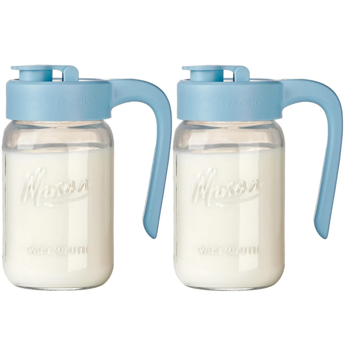 32 oz Glass Pitcher with Lid (Ciel)