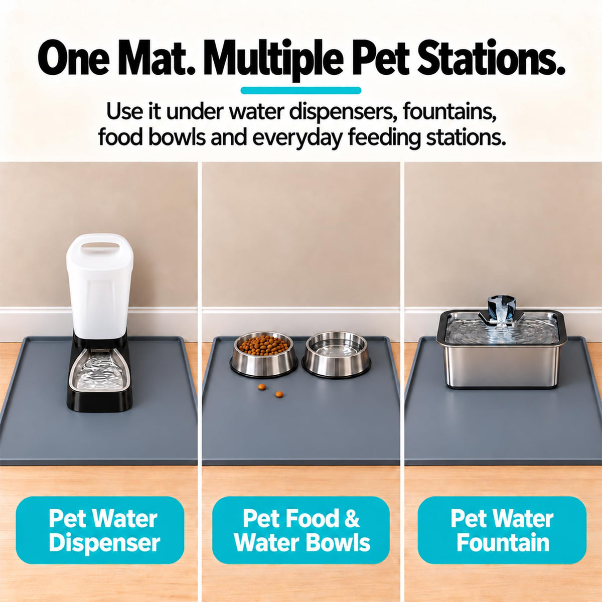 Silicone Pet Water Mat