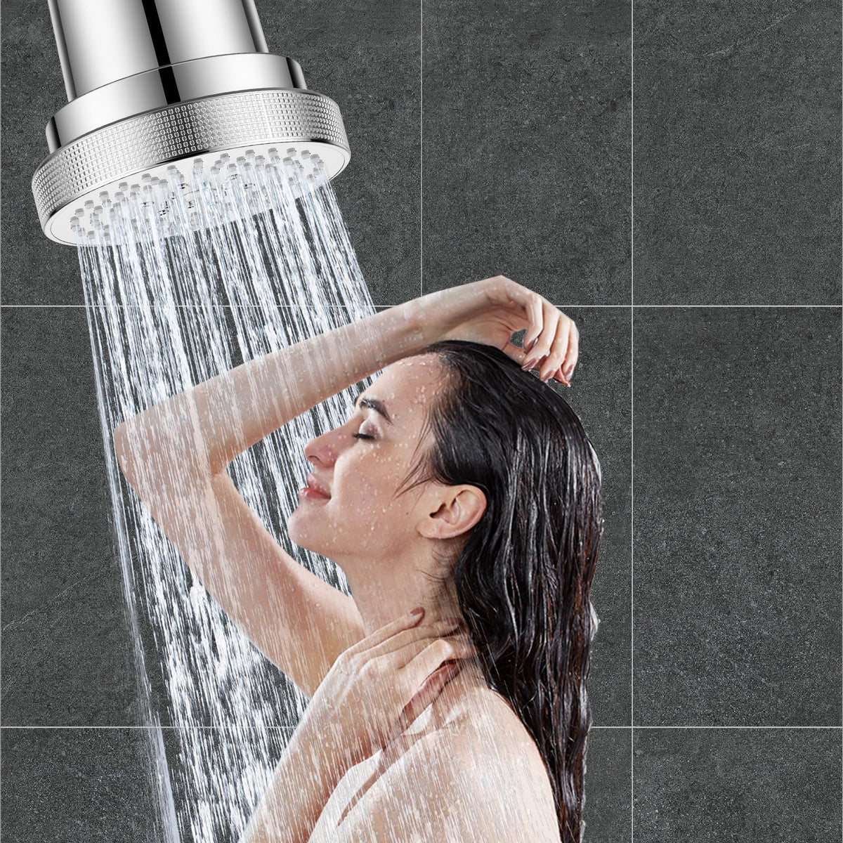 Shower Head with Shower Filter (Chrome)