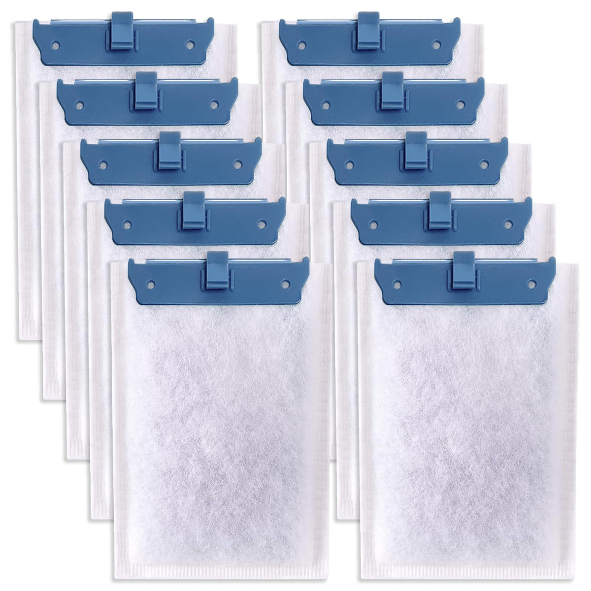 10 Pack Filter Cartridge Compatible with Whisper Bio (10 Pack Medium)