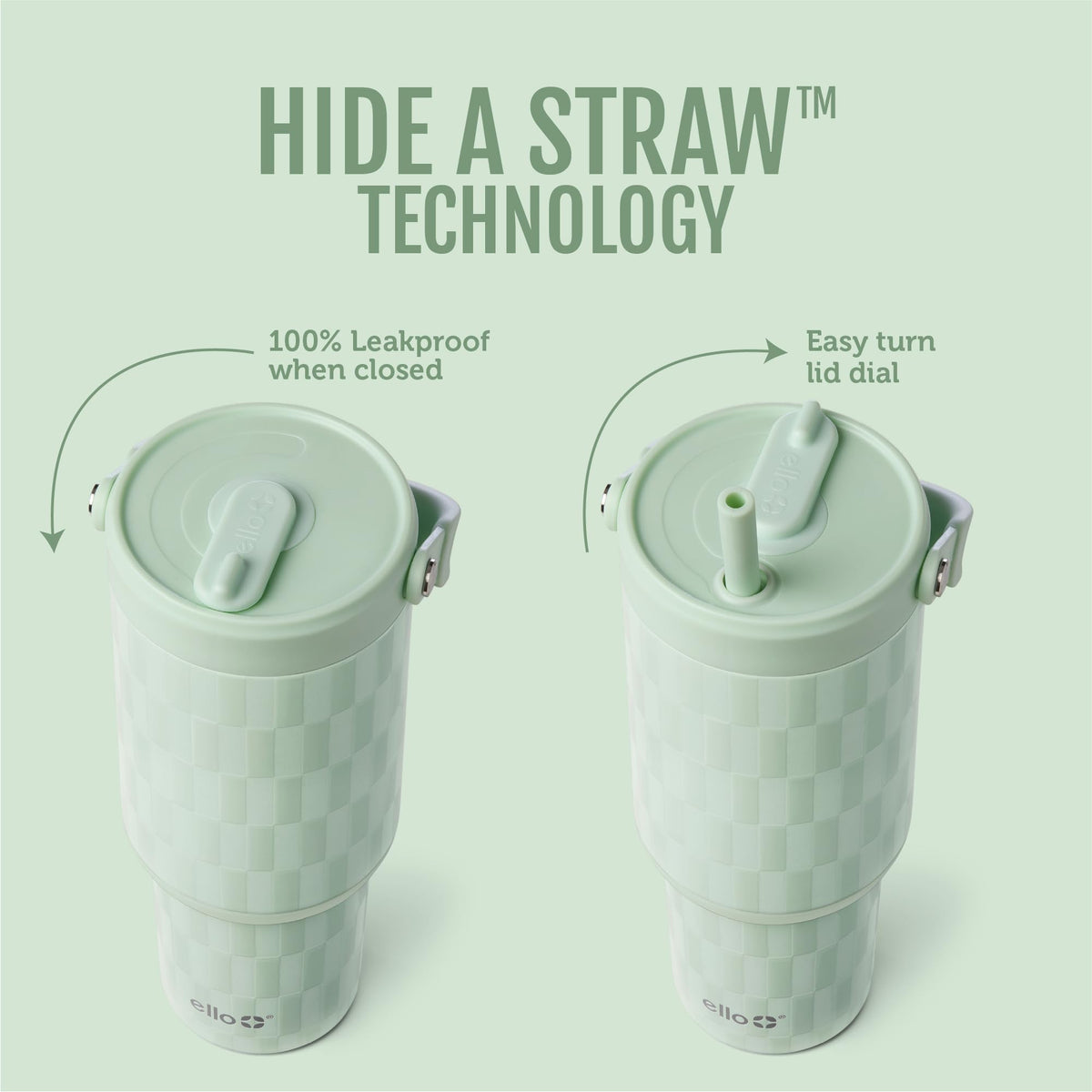Oasis Go+ 32oz Insulated Stainless Steel Tumbler with Straw (32 Ounces / Jadeglow)
