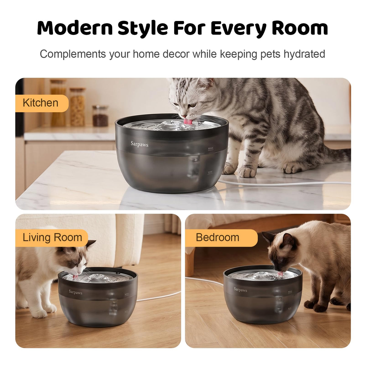Cat Water Fountain