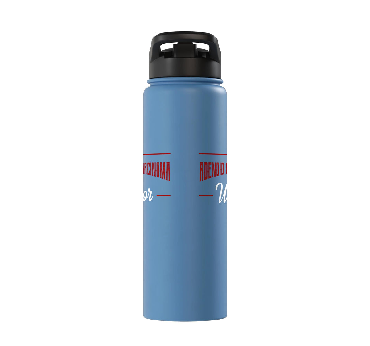 I Am A Warrior Adenoid Cystic Carcinoma ACC Adenoidcystic Stainless Steel Insulated Water Bottle