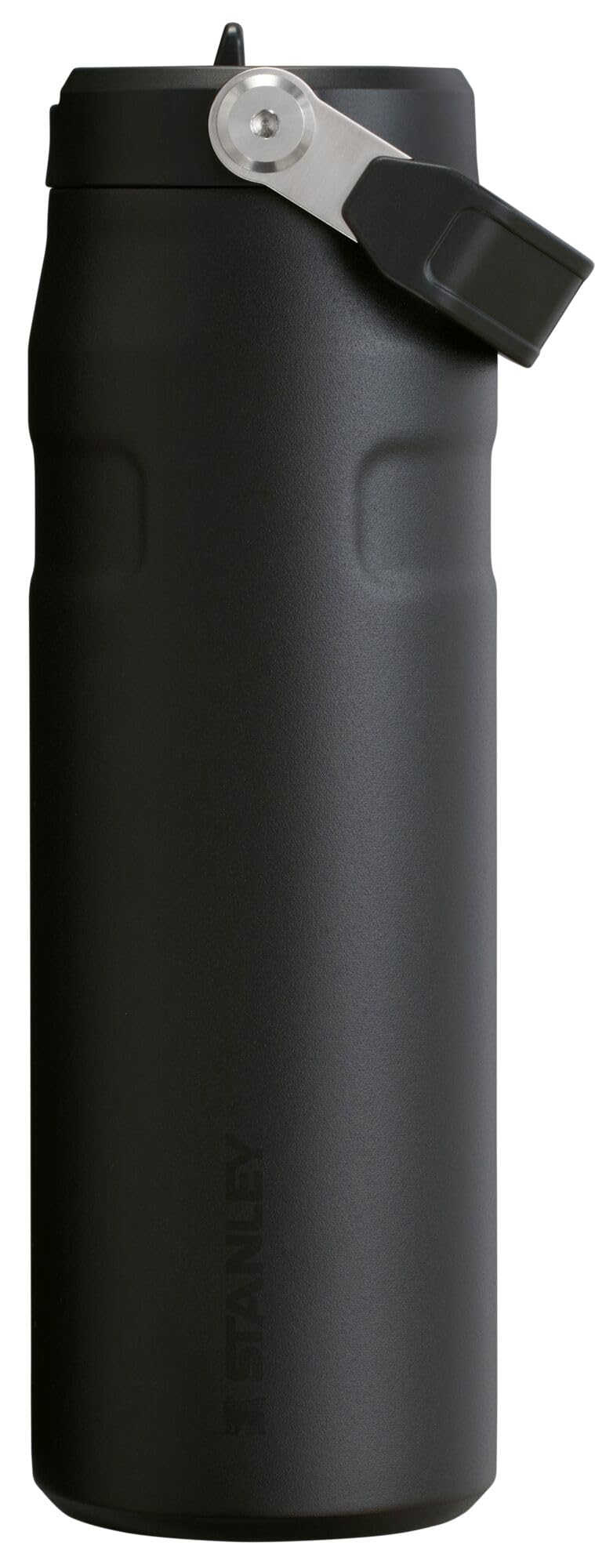 IceFlow Flip Straw 2.0 Bottle (Black / 24 Ounces)