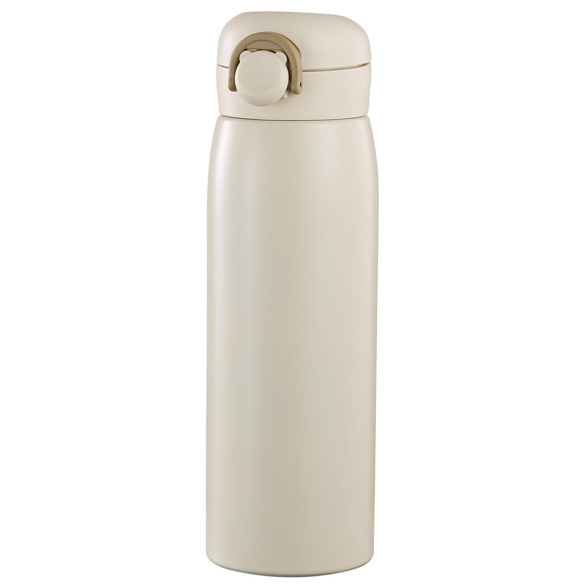 17 oz Mini Water Bottle Small Stainless Steel Thermoses (White / 16.91 Ounces)