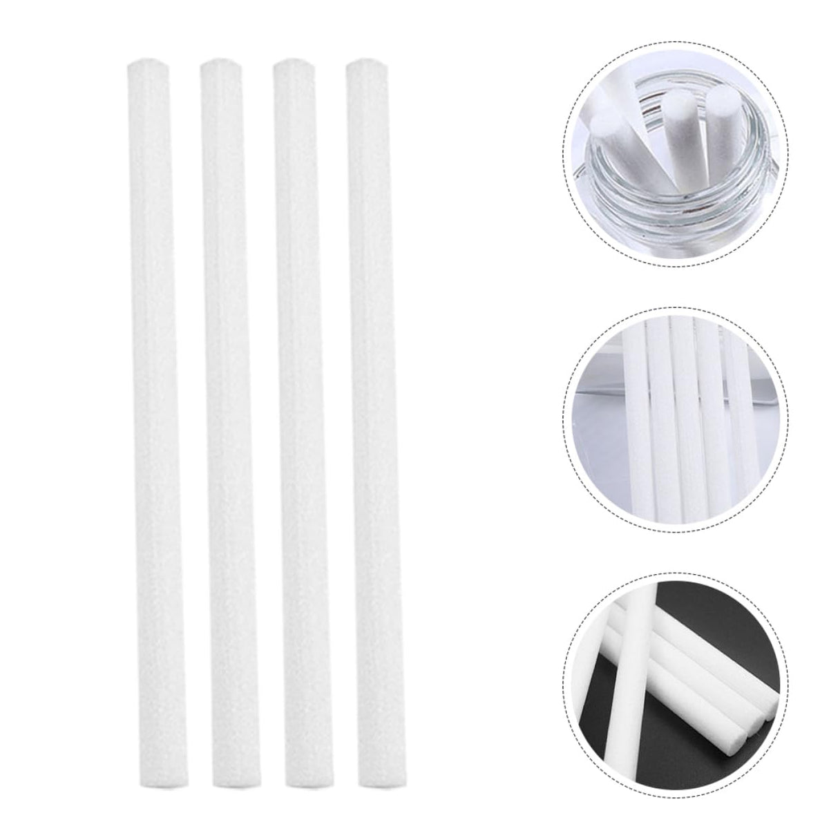 50pcs Humidifier Absorbent Fiber Filter Sticks for Diffuser