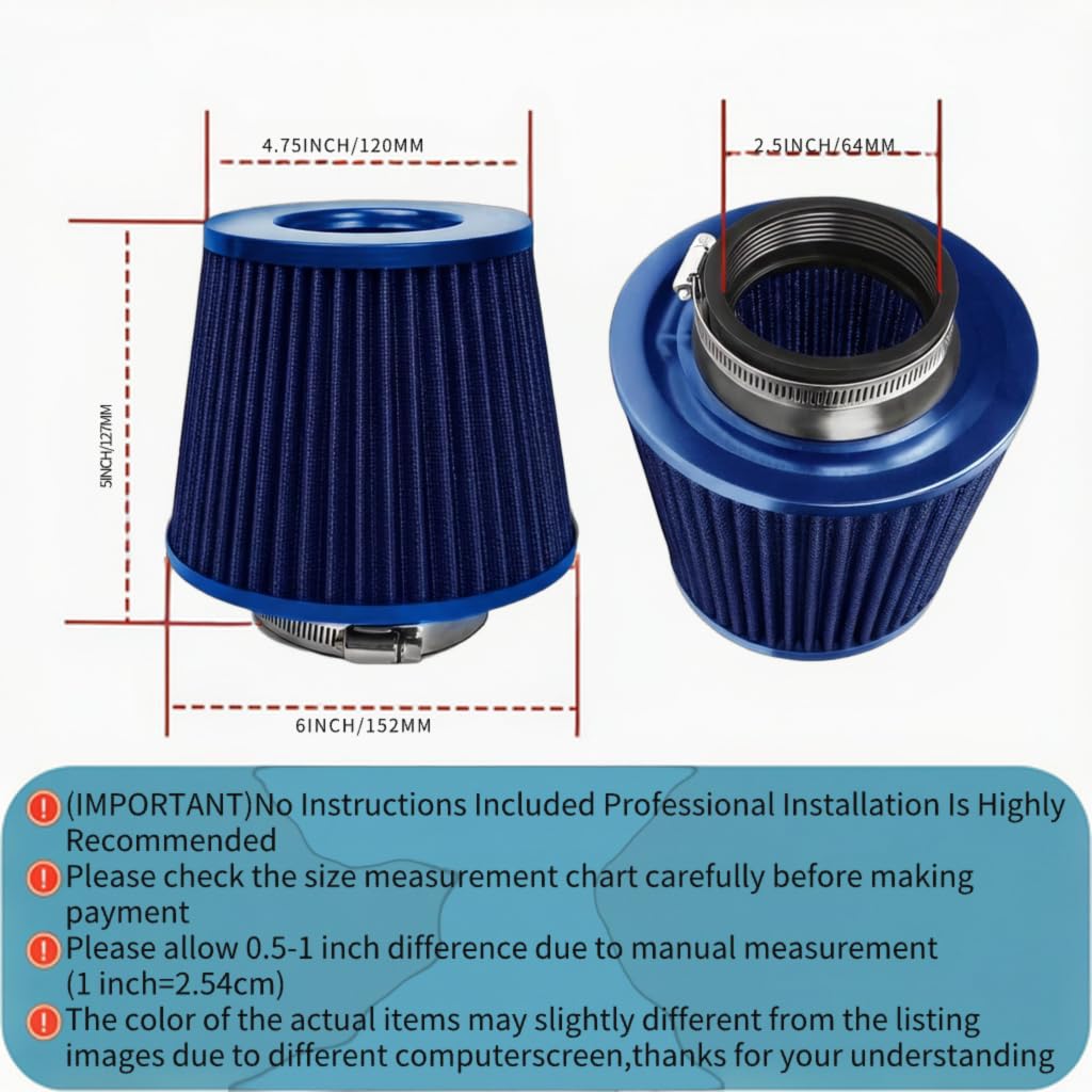 Universal Clamp (Blue / 2.5 in)