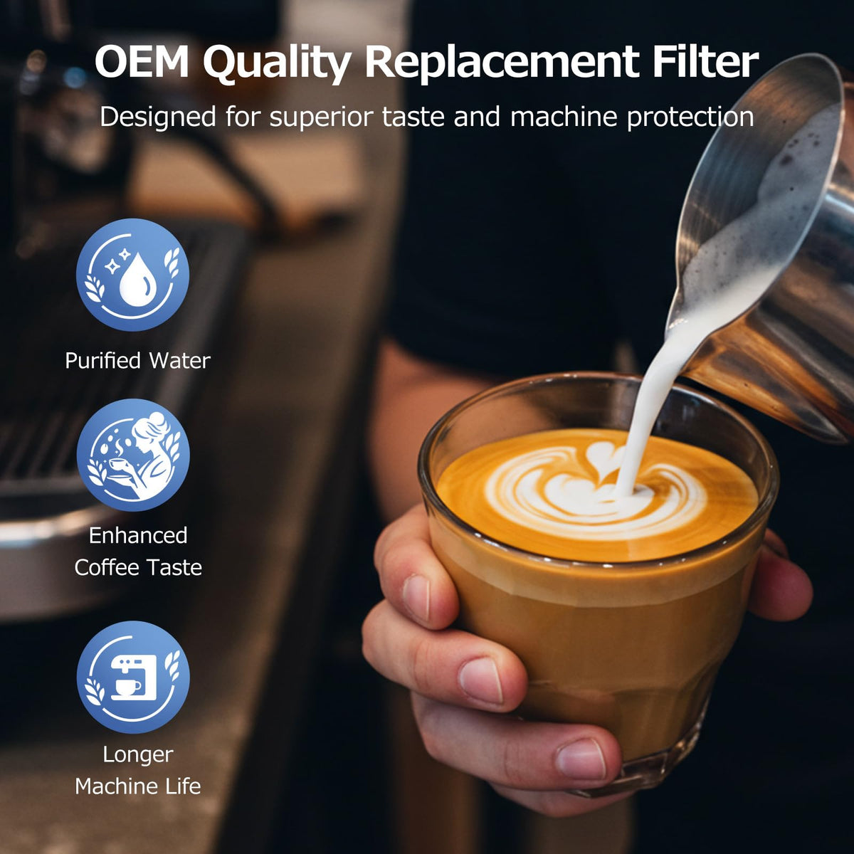 Water Filter for Philips Coffee Machine