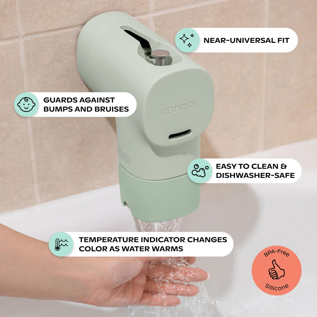 Baby Bath Tub Filter (Butter Yellow)