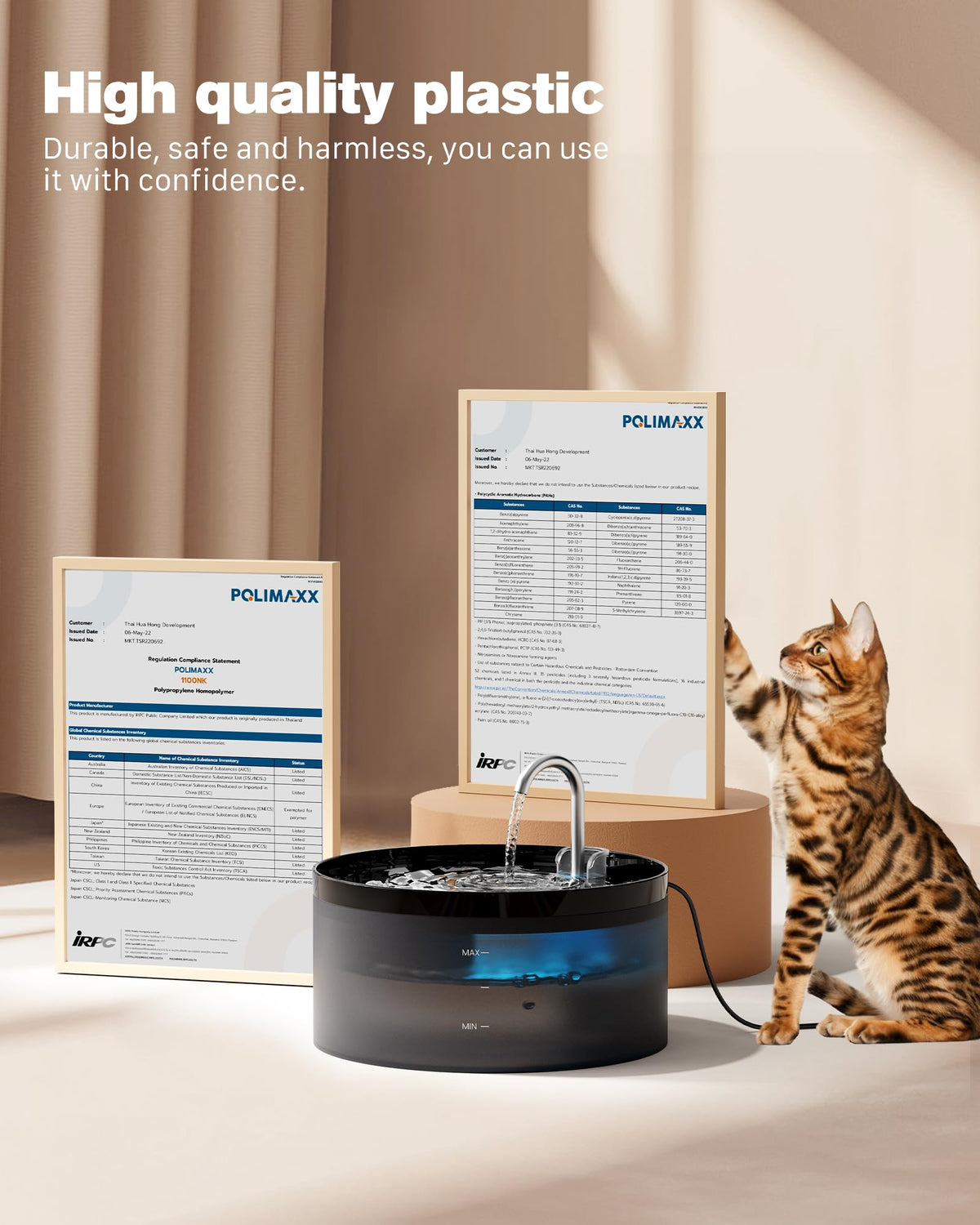 Cat Water Fountain