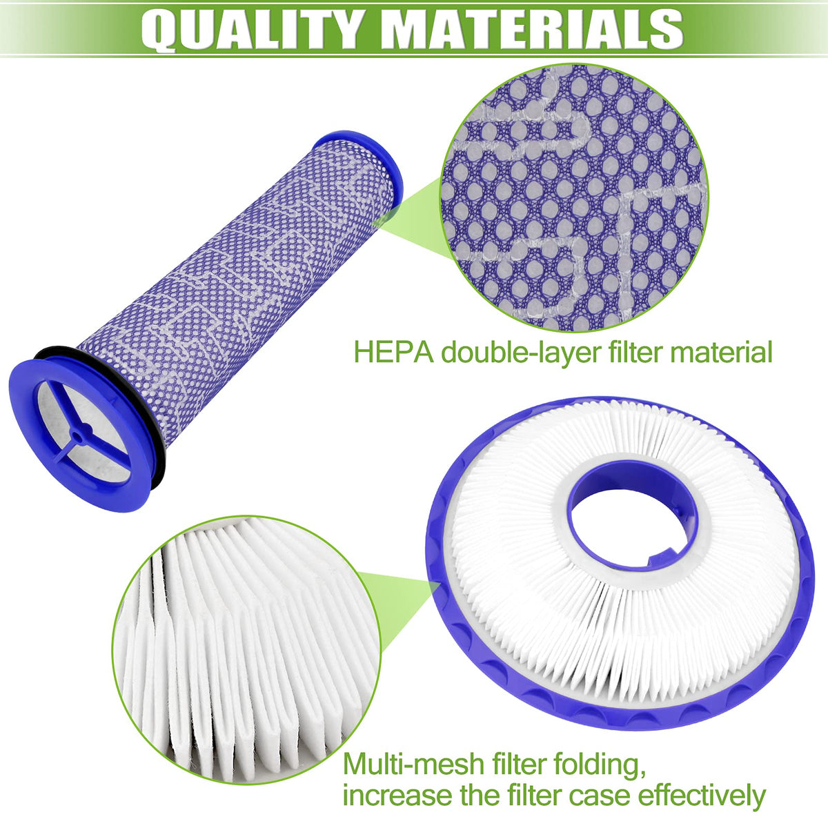 Filter Replacement for Dyson DC41 DC65 DC66 UP13 UP20 UP30 Ball Animal 2