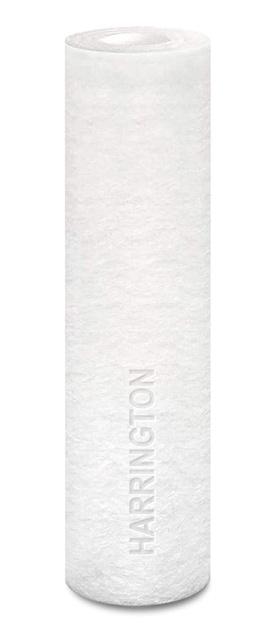 HVV5 10N 5 Micron 10" x 2.5" Premium Sediment Water Filter Replacement Cartridge (5 micron)