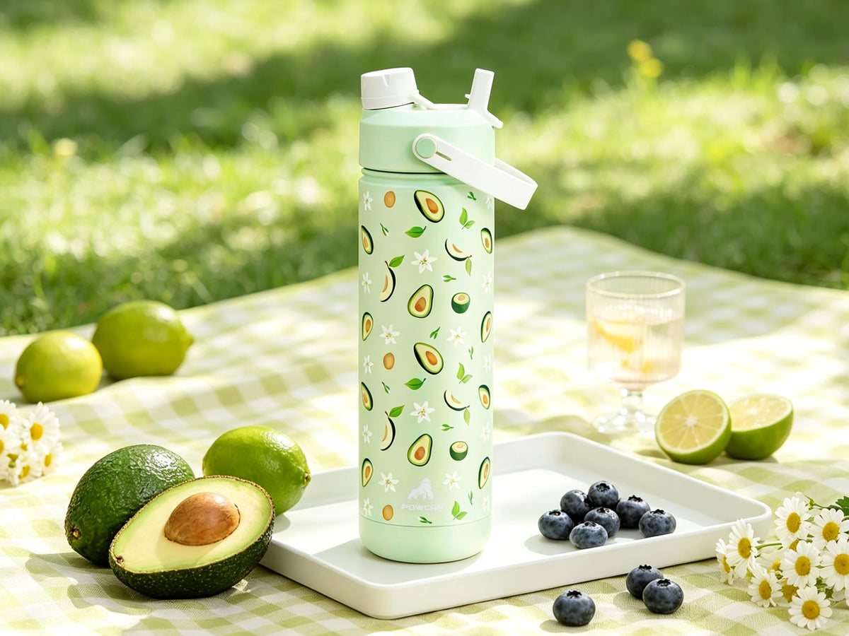 26 oz Insulated Water Bottle (Avocado Grove / 26 Ounces)