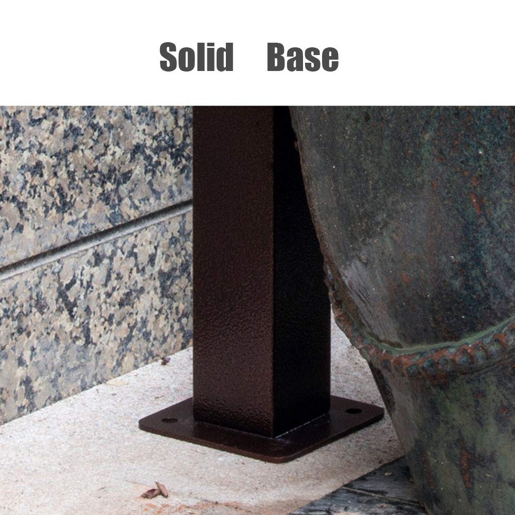 304 Stainless Steel Freestanding Garden Water Column with Anti Freezing Faucet Floor Mounted Water Tap for Courtyard Backyard Irrigation (A)