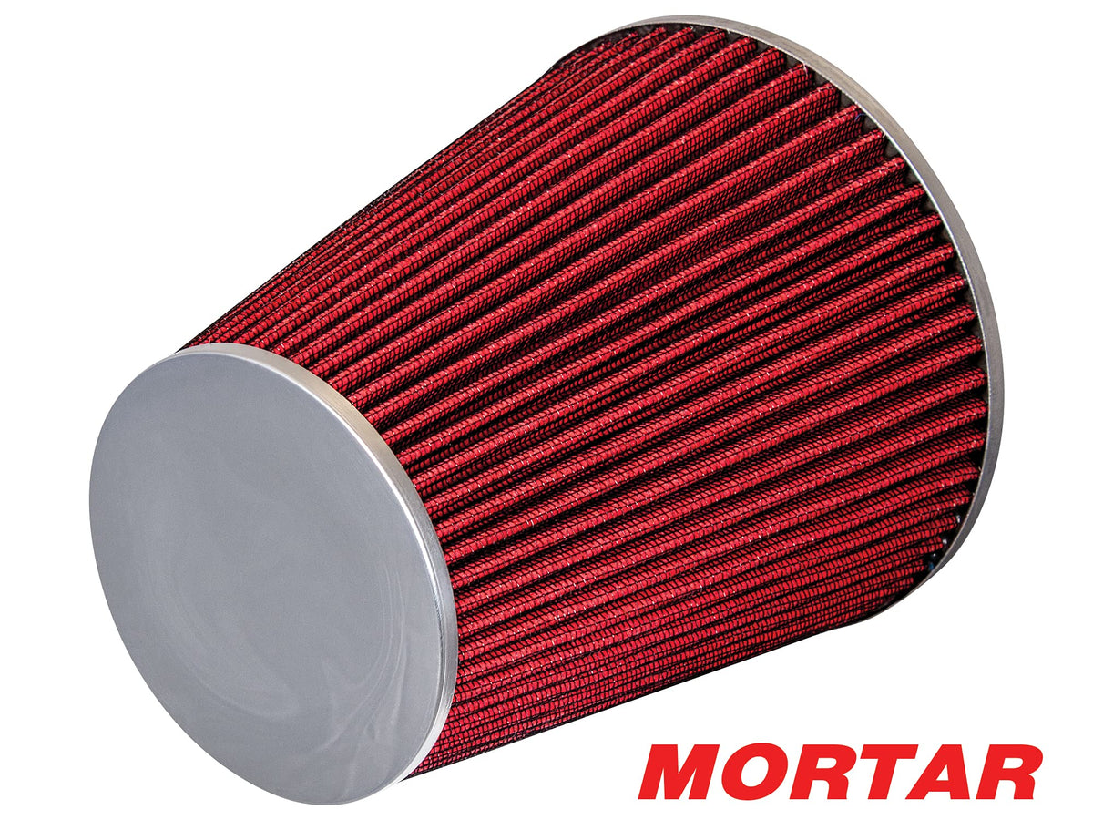 Aftermarket Auto Air Filter (Red / 3.5)