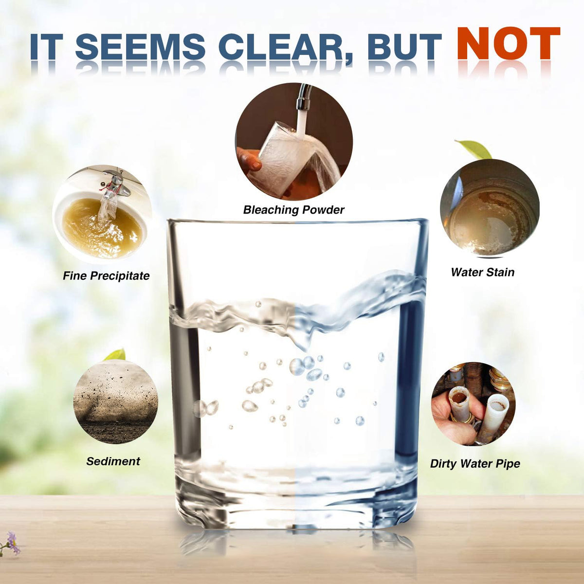5 Micron 20"x2.5" Polypropylene Sediment Water Filter (5 Micron)