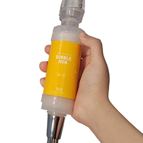 BUBBLEMON [Suitable for any shower head] Vitamin C Shower Filter (Yellow (Lemon color))