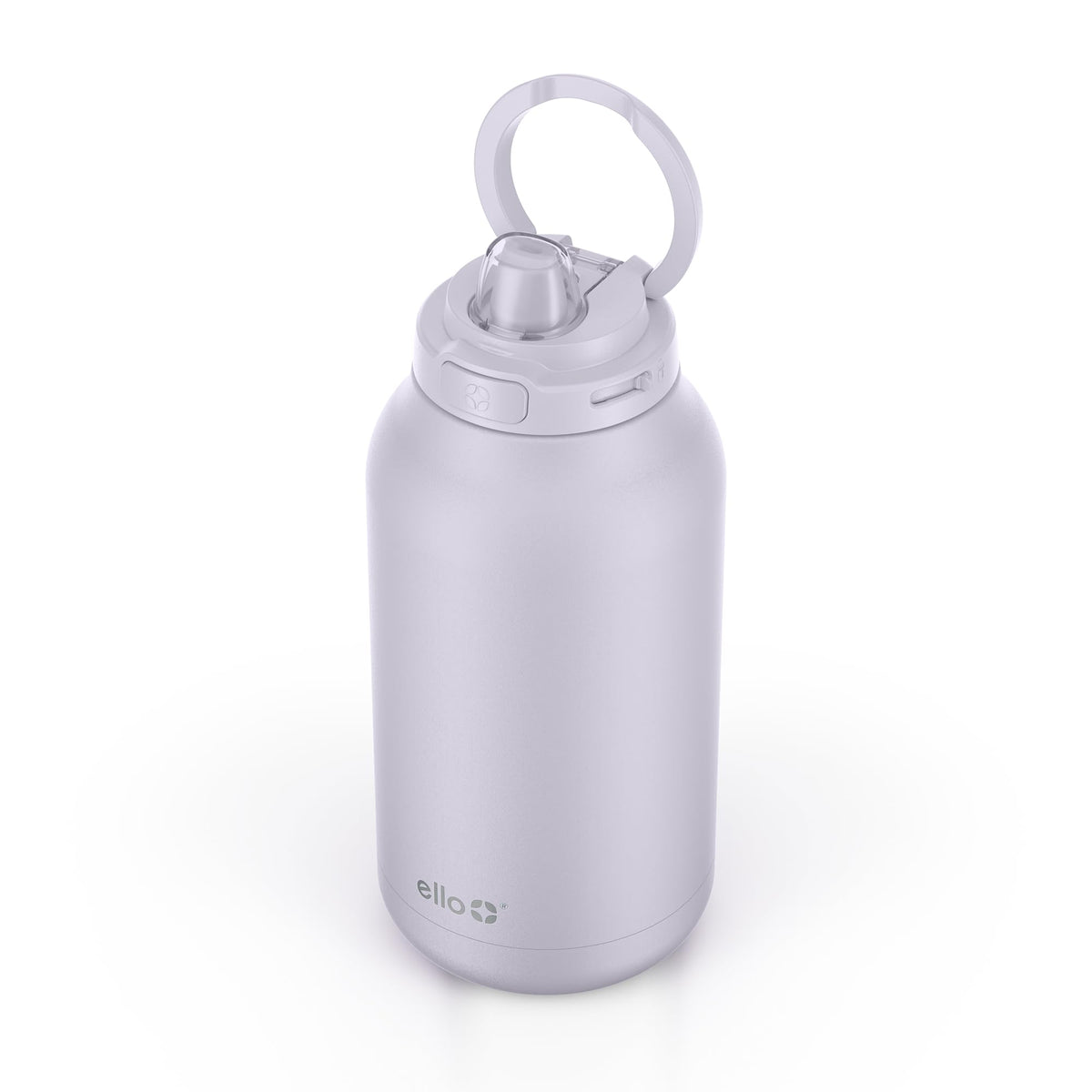 Hydra 64oz Half Gallon Water Jug with Handle and Motivational Time Markers for All Day Hydration (Celeste / 64 Ounces)