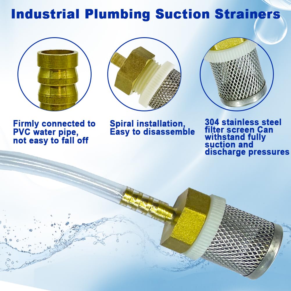 12mm Inline Strainers Filter Copper Tube Joint 12mm Diameter Hose Connection (Diameter 12MM)