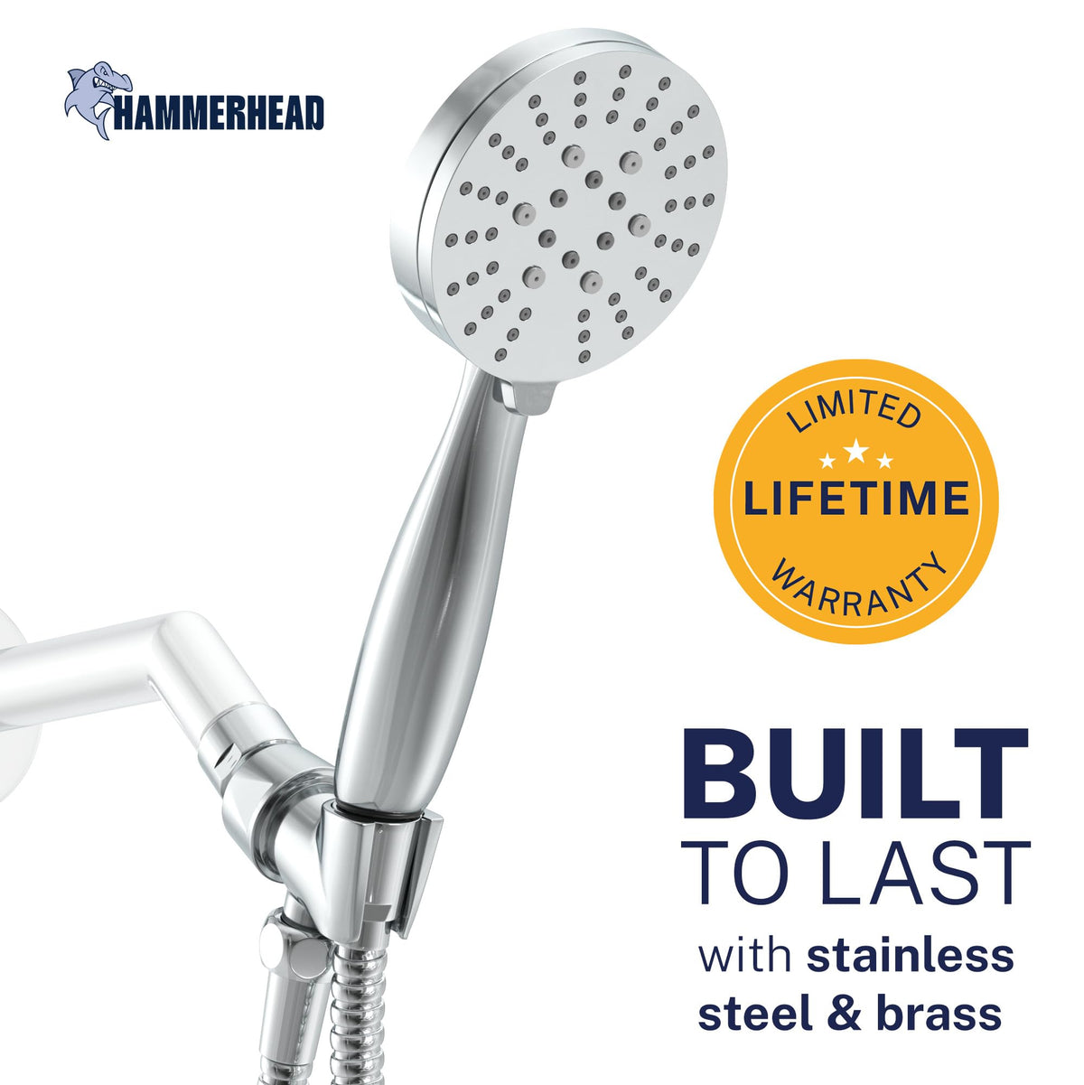HammerHead Metal 3 (Polished Chrome / 2.5 GPM Standard)