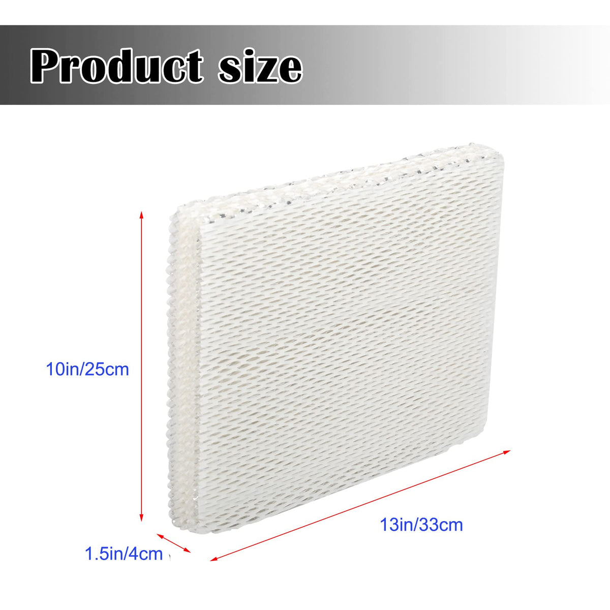 5Pack Replacement Humidifier Wick Filters Compatible with Aprilaire 35 350 360 560 568 600 Honeywell HE200 HE250 HE260 Lennox WB2 (Pack of 5)