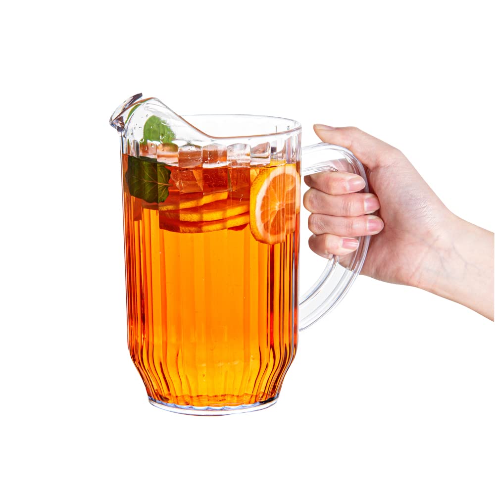 47 oz Clear Plastic Water Pitcher (47 Ounces)