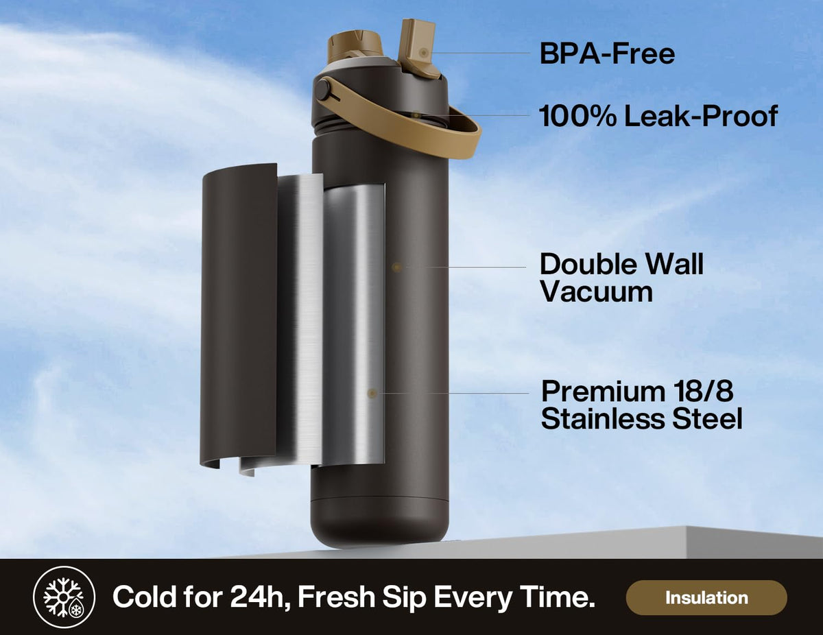 26 oz Insulated Water Bottle