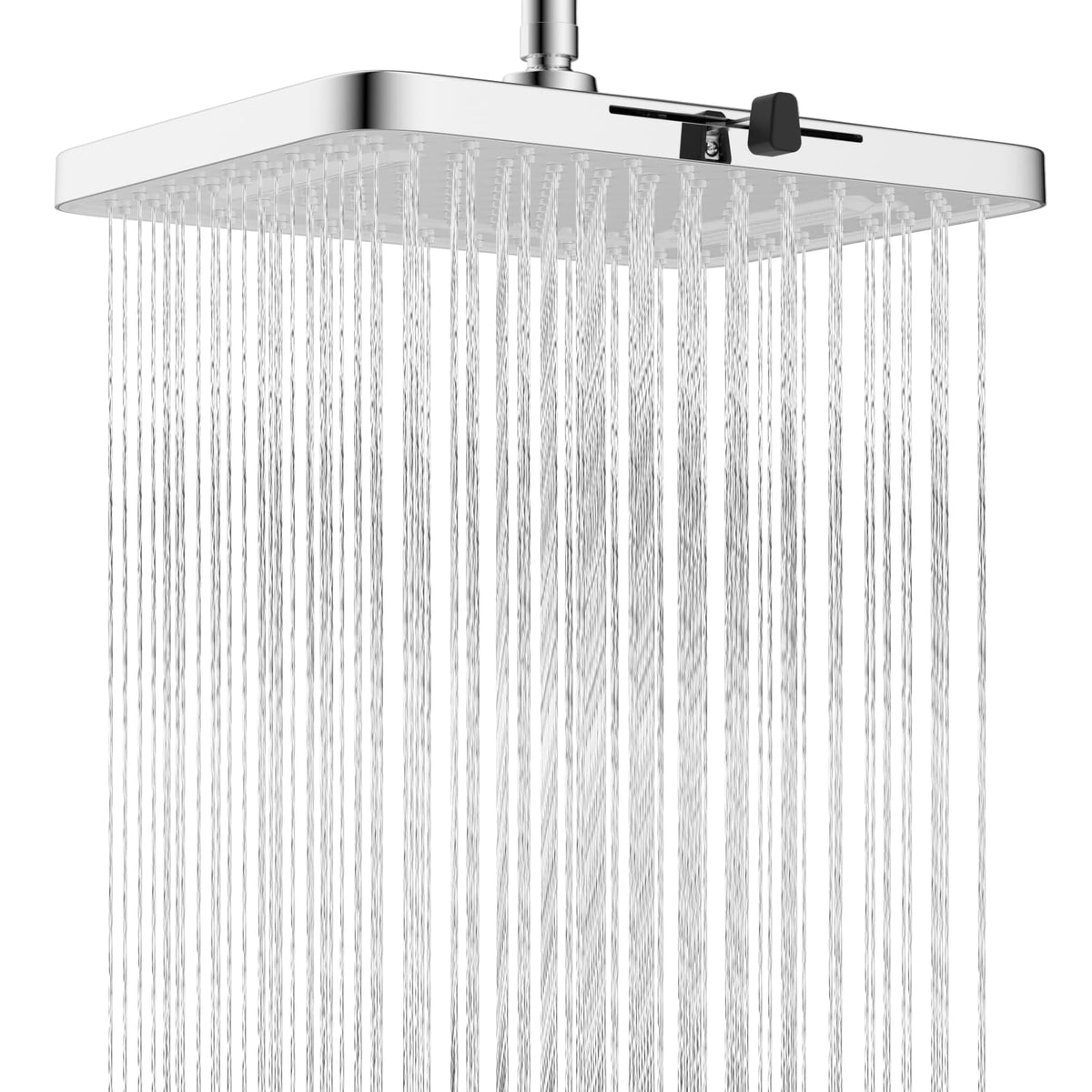 5 Spray Modes Shower Head (Square 13'' / Silver)