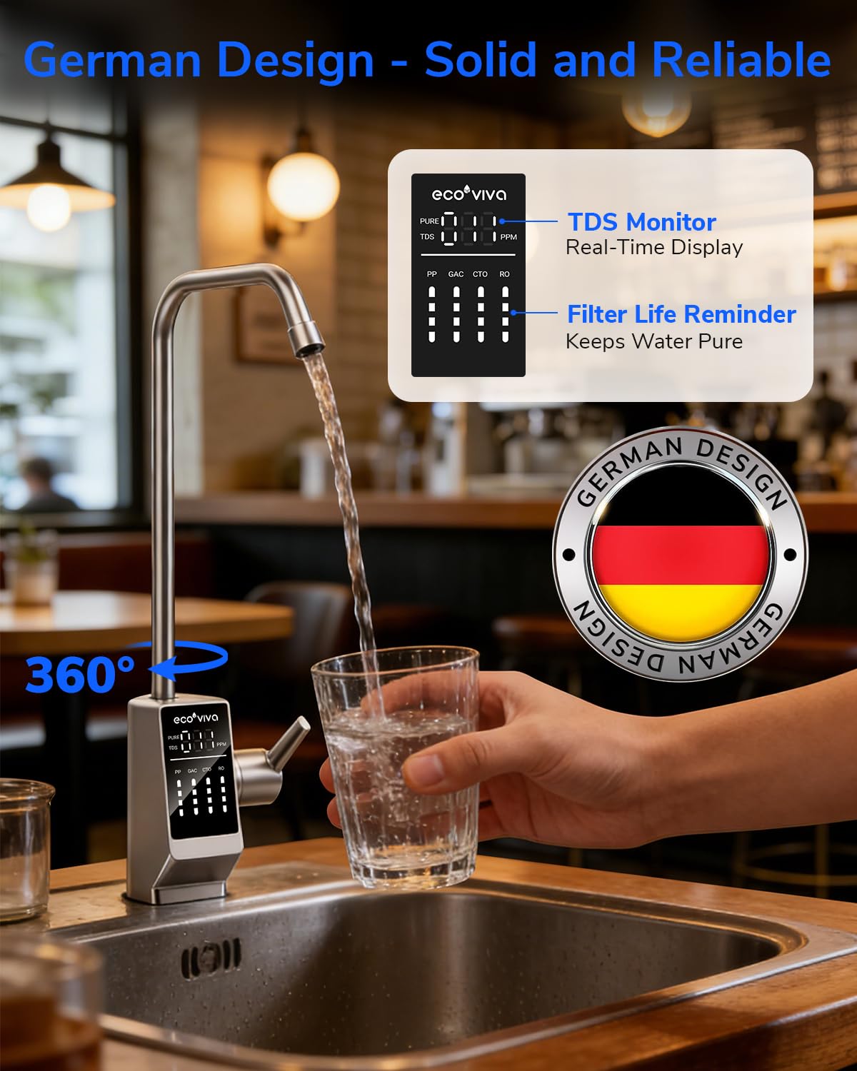 Ecoviva RO800G Tankless 9 (RO 800GPD)