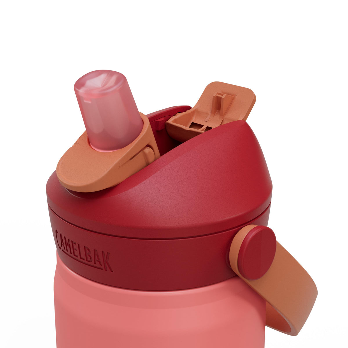 Thrive Flip Straw Kids Water Bottle 16oz (16 Ounces / Demi Blush)