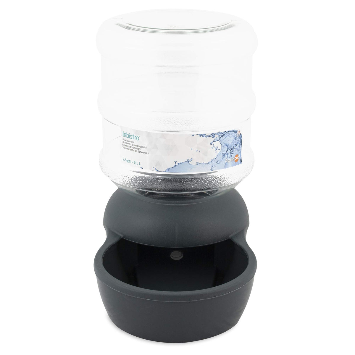 Aspen Pet Lebistro Gravity Waterer (Breeze / 2.5 gallons)