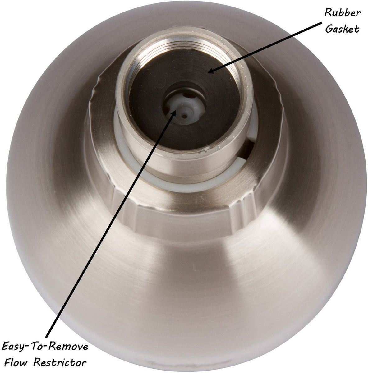 High Pressure Shower Head (Brushed Nickel / 2.5 GPM)