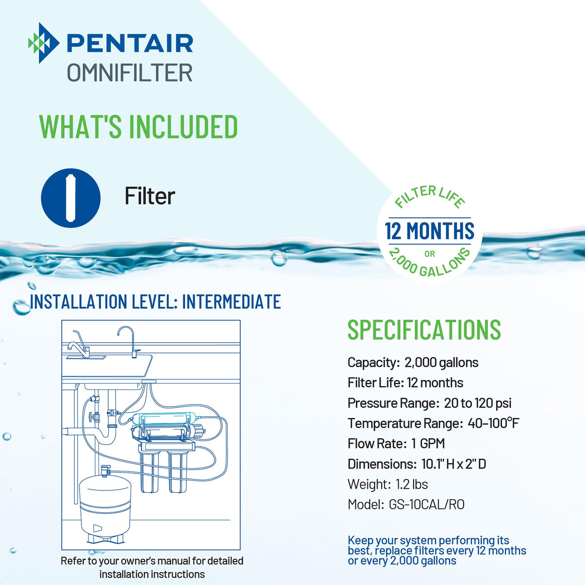 Pentair OMNIFilter 10