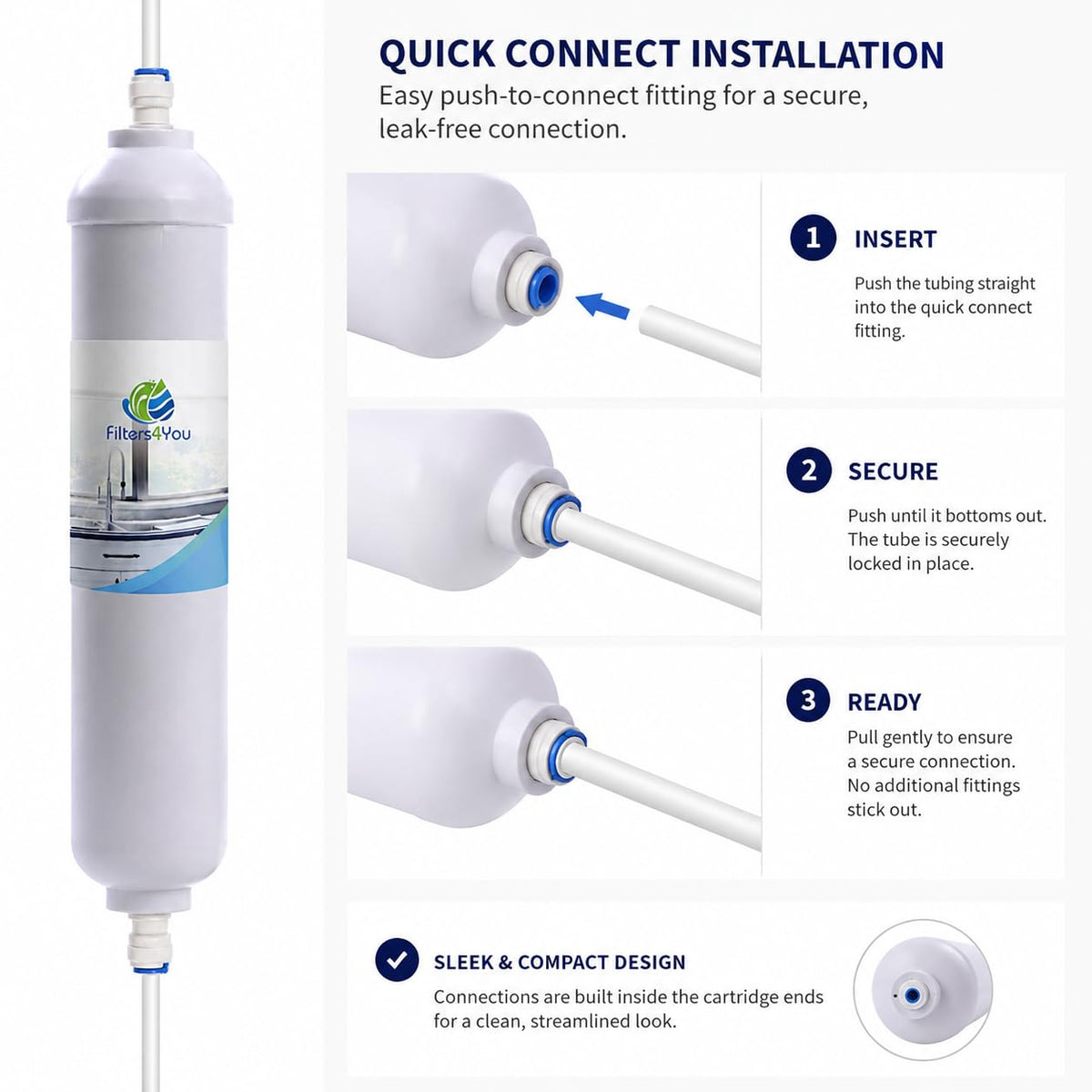 8 Piece RO Filter Kit for Proline Plus (Complete Kit with Membrane)
