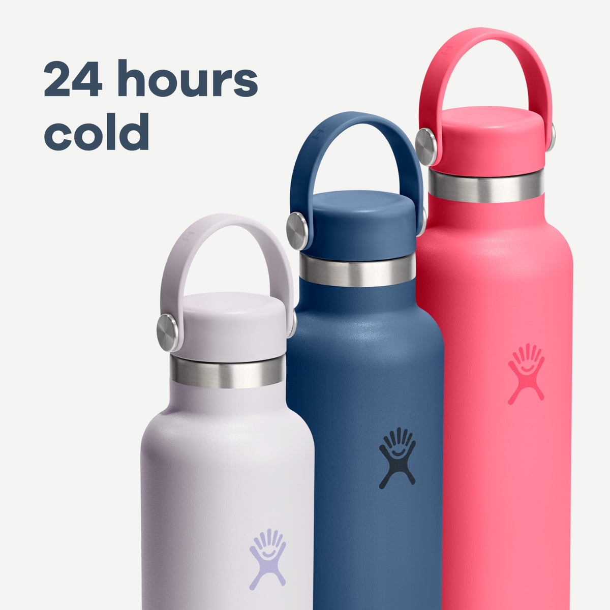 Water Bottle Insulated Stainless Steel (24 Oz / Harbor Blue)