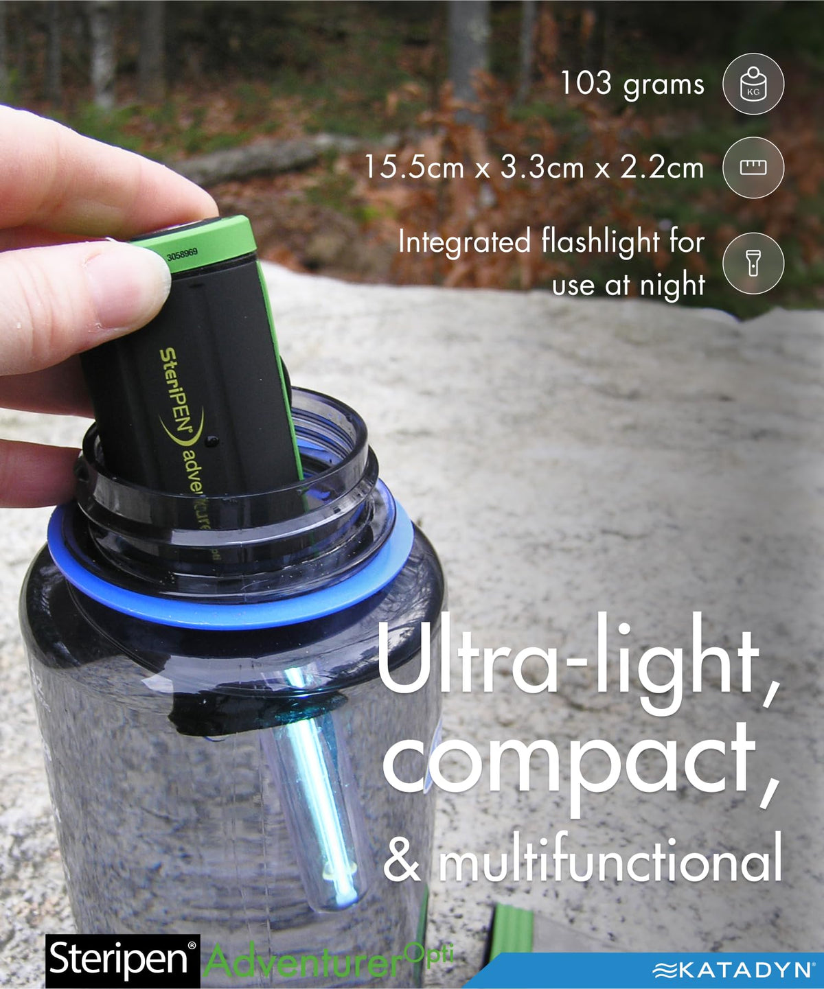 SteriPen Adventurer Opti UV Water Purifier (Water Purifier)
