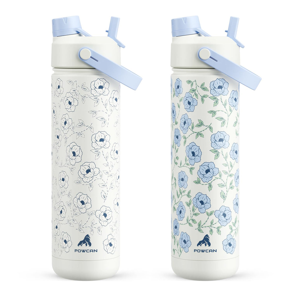 26 oz Insulated Water Bottle (Blue Awakening (UV-Activated) / 26 Ounces)