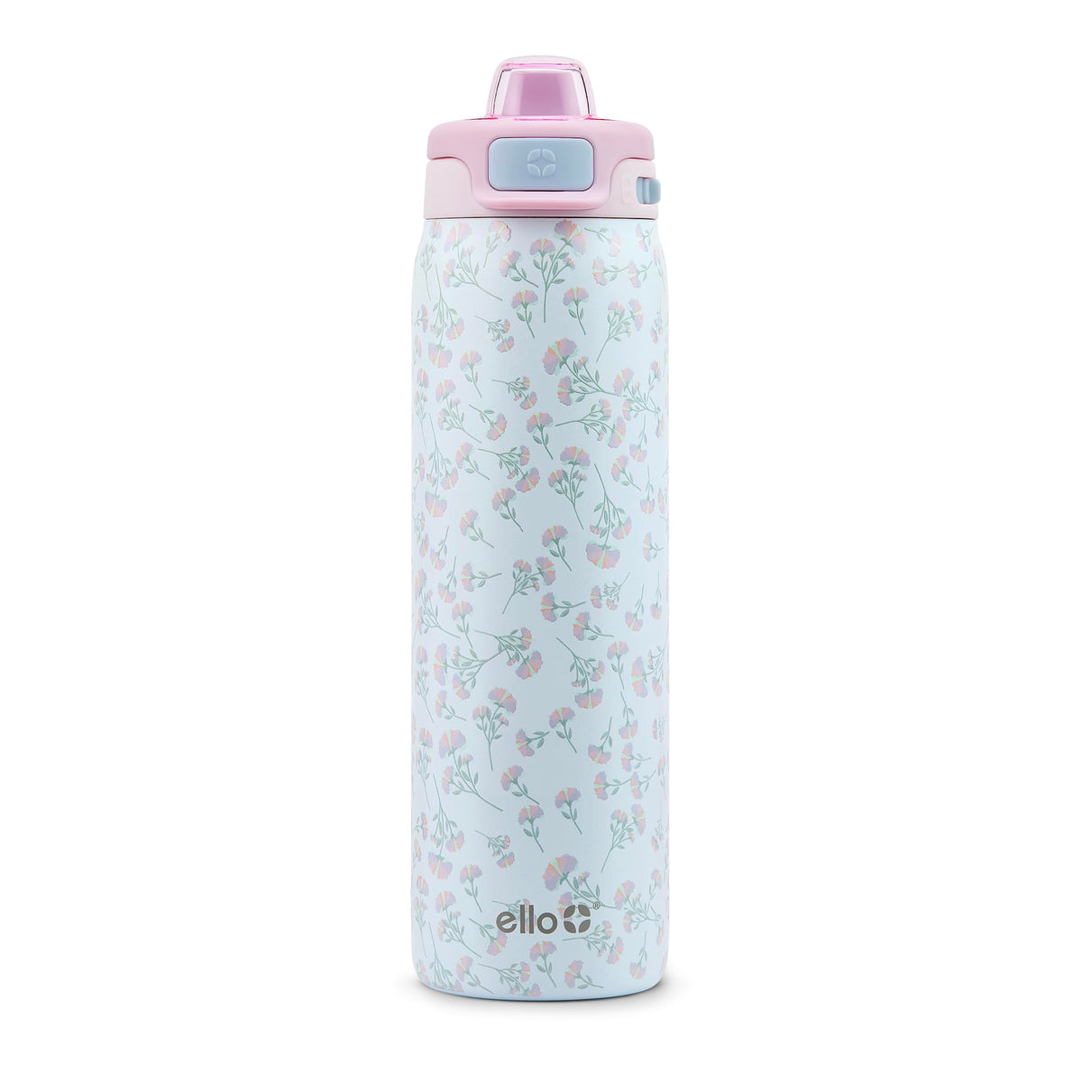 Pop & Fill 22oz Stainless Water Bottle (22oz / Serene Blooms)